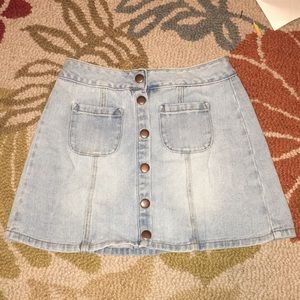 Brandy Melville Denim Skirt